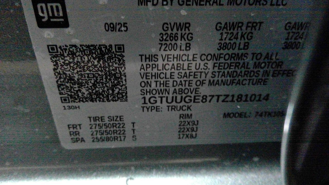 2026 GMC Sierra 1500 Info-GPS-TV Screen 3139498