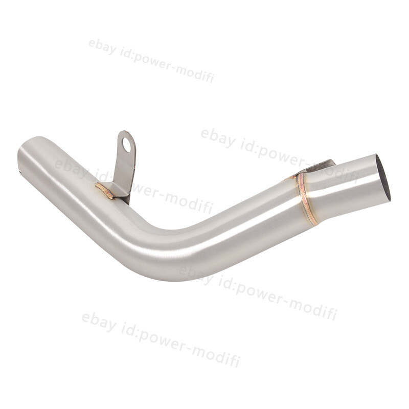 For Suzuki GSXR600 GSX-R750 2011-2024 Steel Connect Exhaust Tips Mid Link Pipe