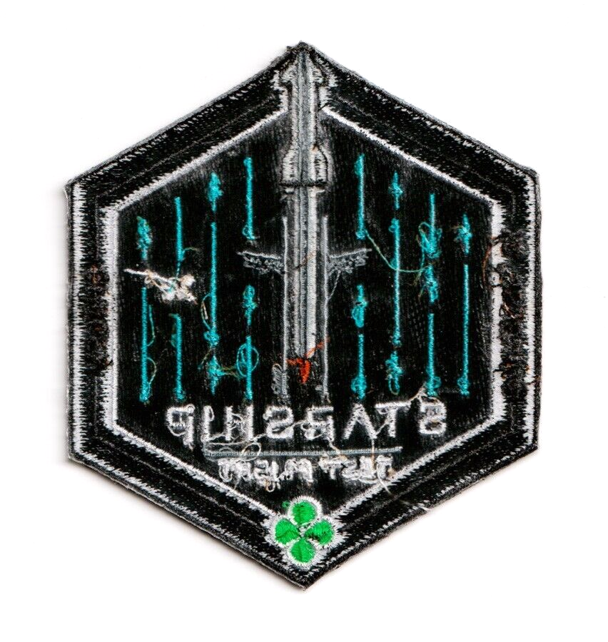 Authentic SPACEX -STARSHIP TEST FLIGHT-SUPER HEAVY- STARBASE, TX- Employee PATCH