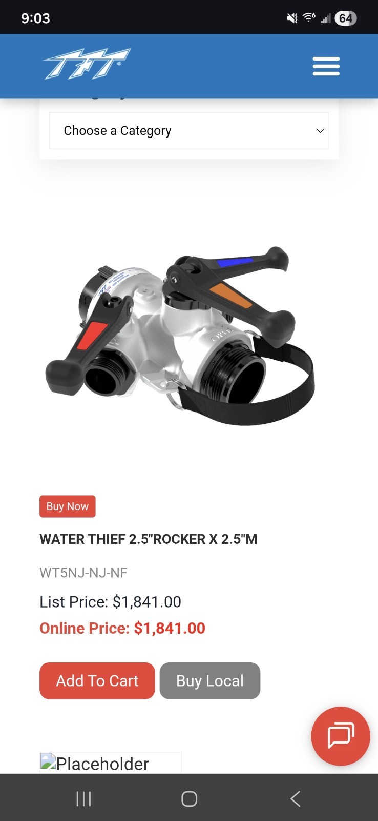 Task Force Tips 2.5 Water Theif