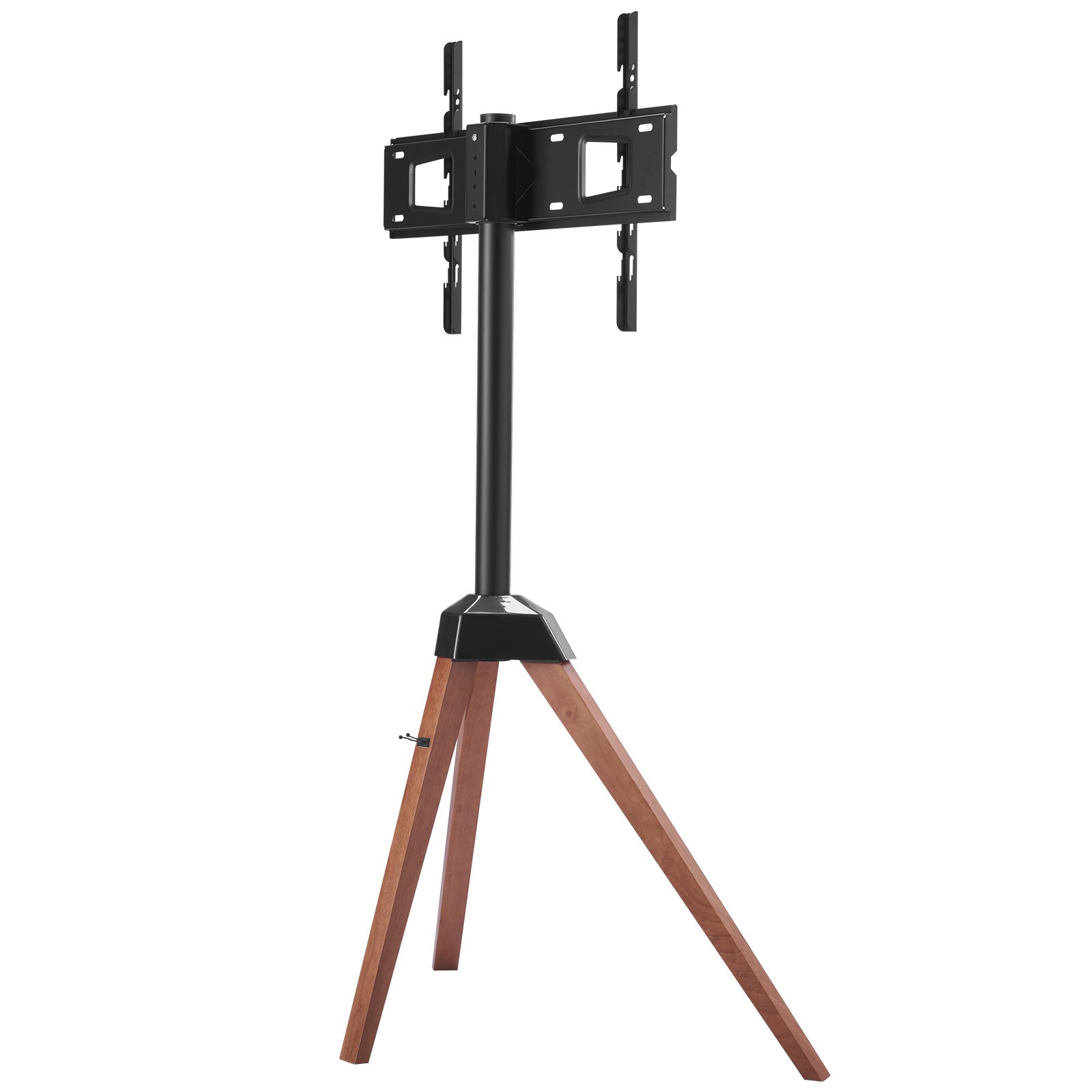VEVOR Tripod Easel TV Stand Wood Legs Holds up to 99 lbs for 40-65 Inch Screens