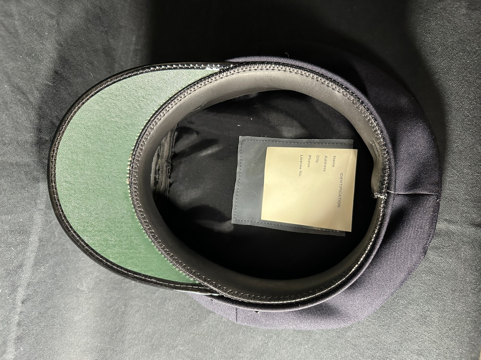 Navy Blue Police Hat