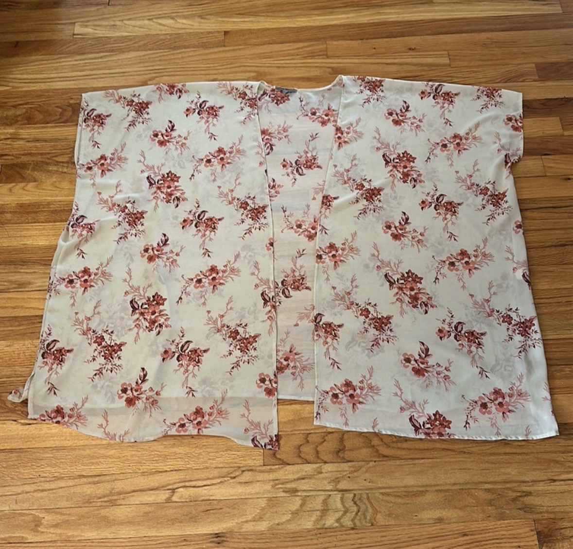 Pretty Floral Kimono Sz OS