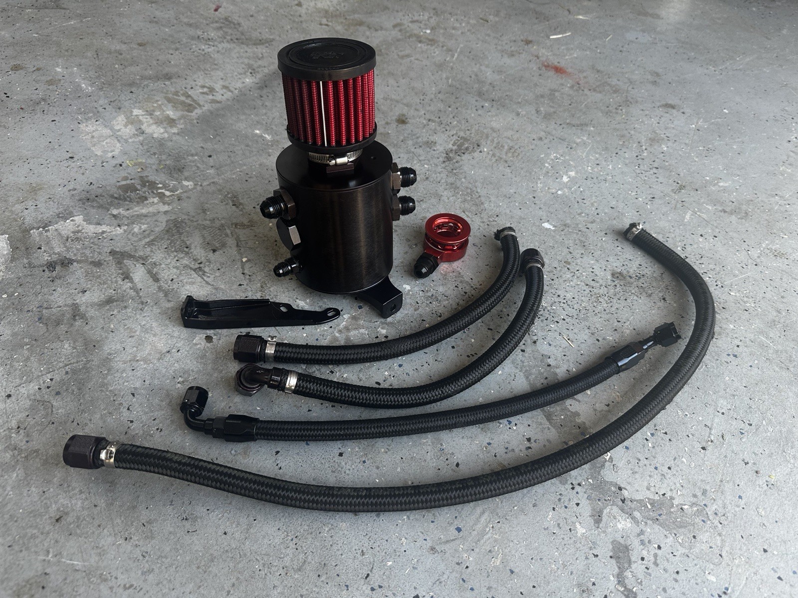 Buschur Racing Nissan R35 GT-R Billet Pro Catch Can