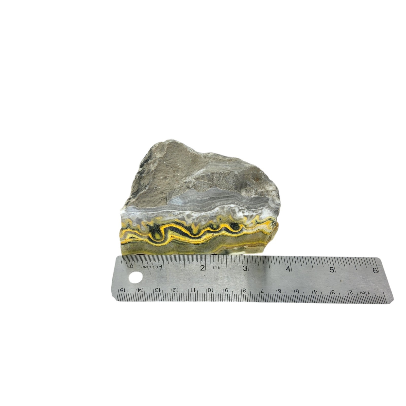 Bumblebee Jasper, 1.25 lbs, cabbing rough, #R-6999