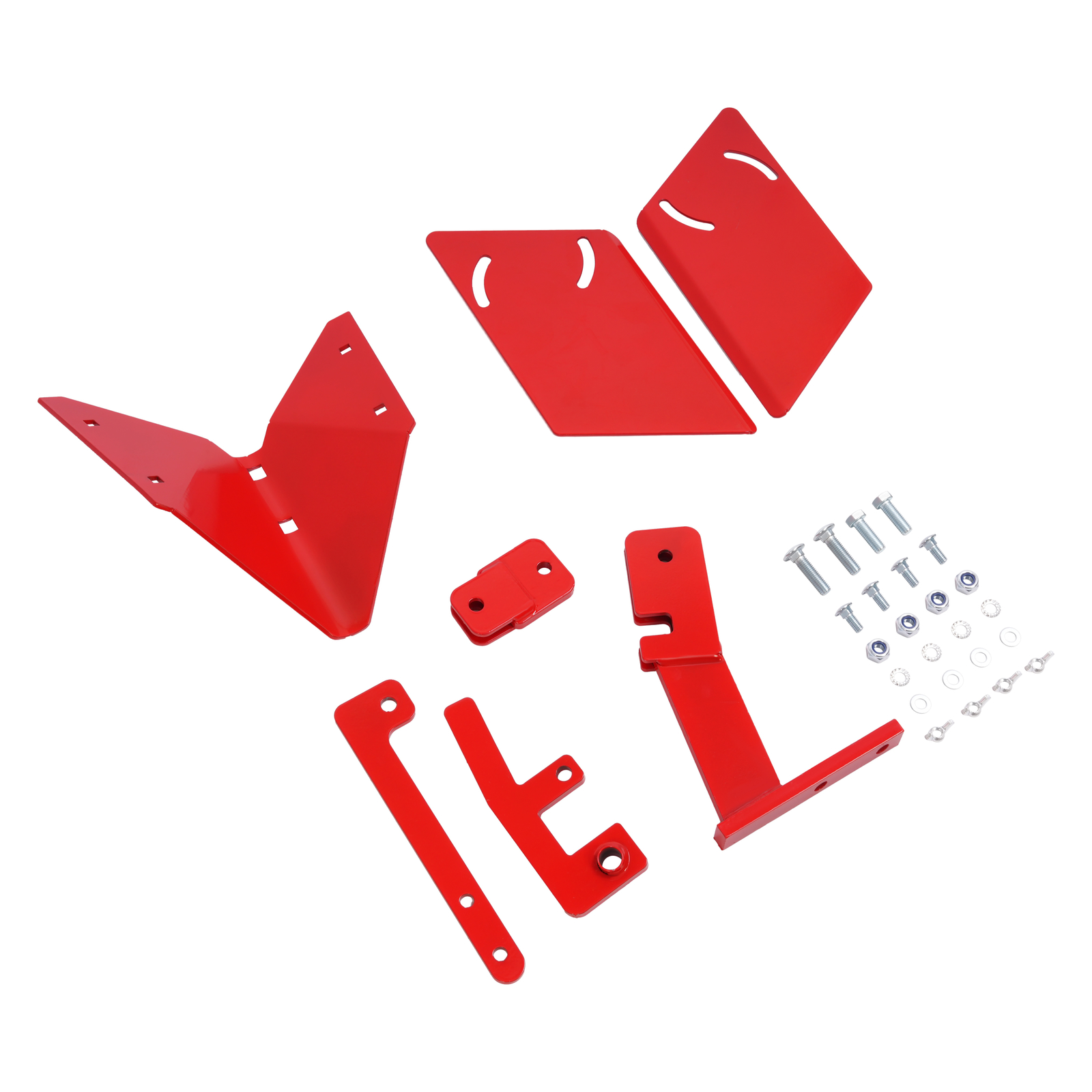 Red Adjustable Wing 15683 Hiller-Furrower Kit For Rear Tine Tillers Rototiller