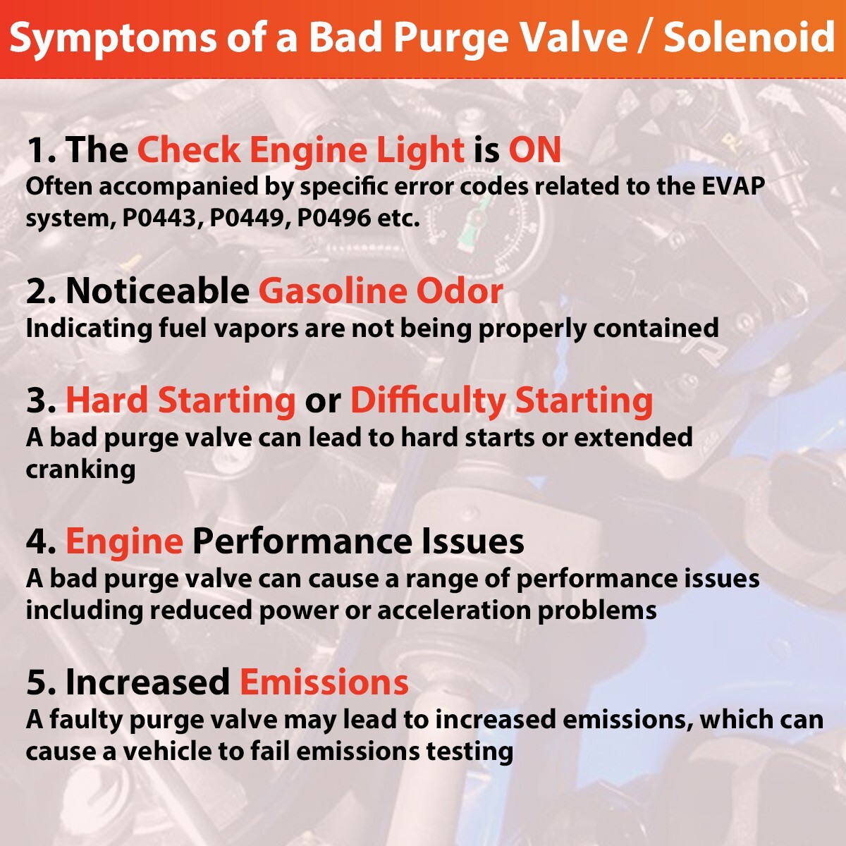 EVAP Vapor Canister Purge Valve Solenoid 12597567 for Chevy GMC Buick Cadillac