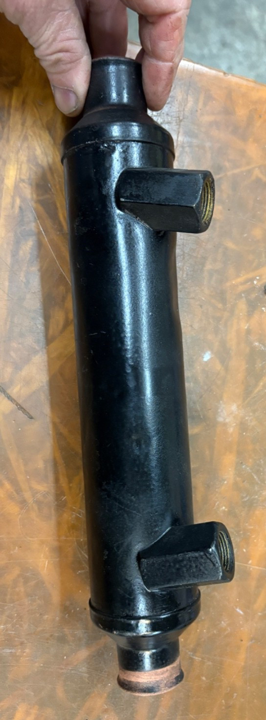 MERCRUISER TRANSMISSION OIL COOLER 807996-T 12" LONG 1 1/4 HOSE