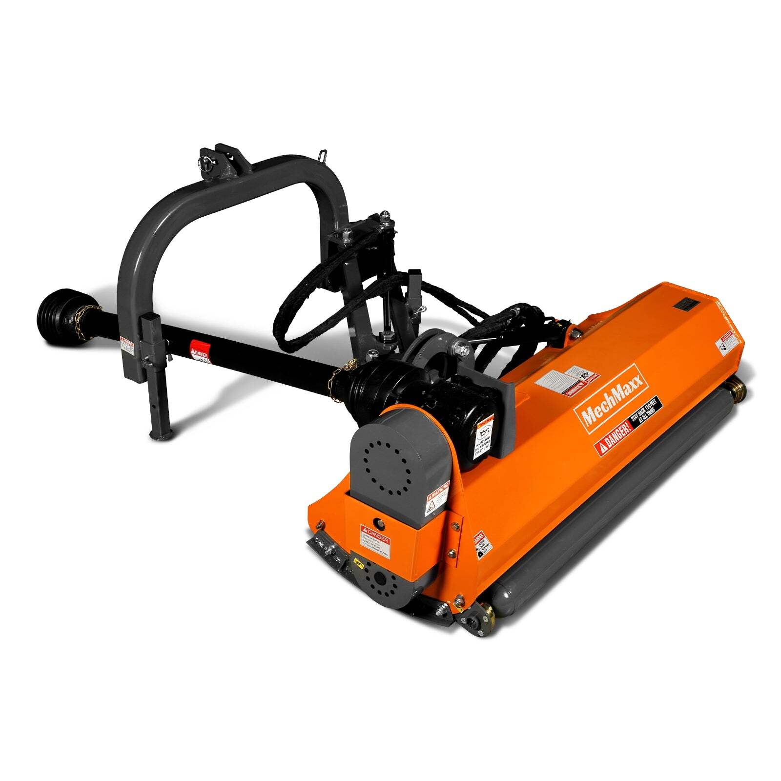 MechMaxx 3-Point PTO Offset Flail Ditch 60" Bank Mower, 25-60HP, CAT 1, VAM60