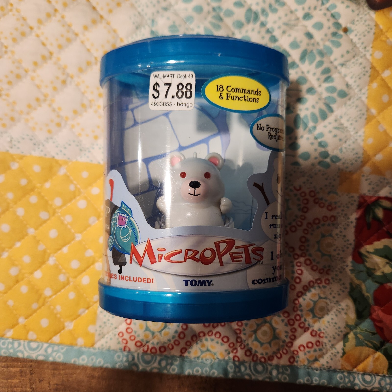 Tomy MicroPets - Bongo, North Micronesia - 18 Commands & Functions, B50 #3