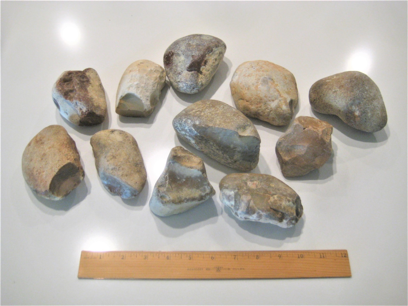 11.5 Lbs FLINT CHERT Stone for Flint Steel Fire Starter Arrow Knapping FREE SHIP