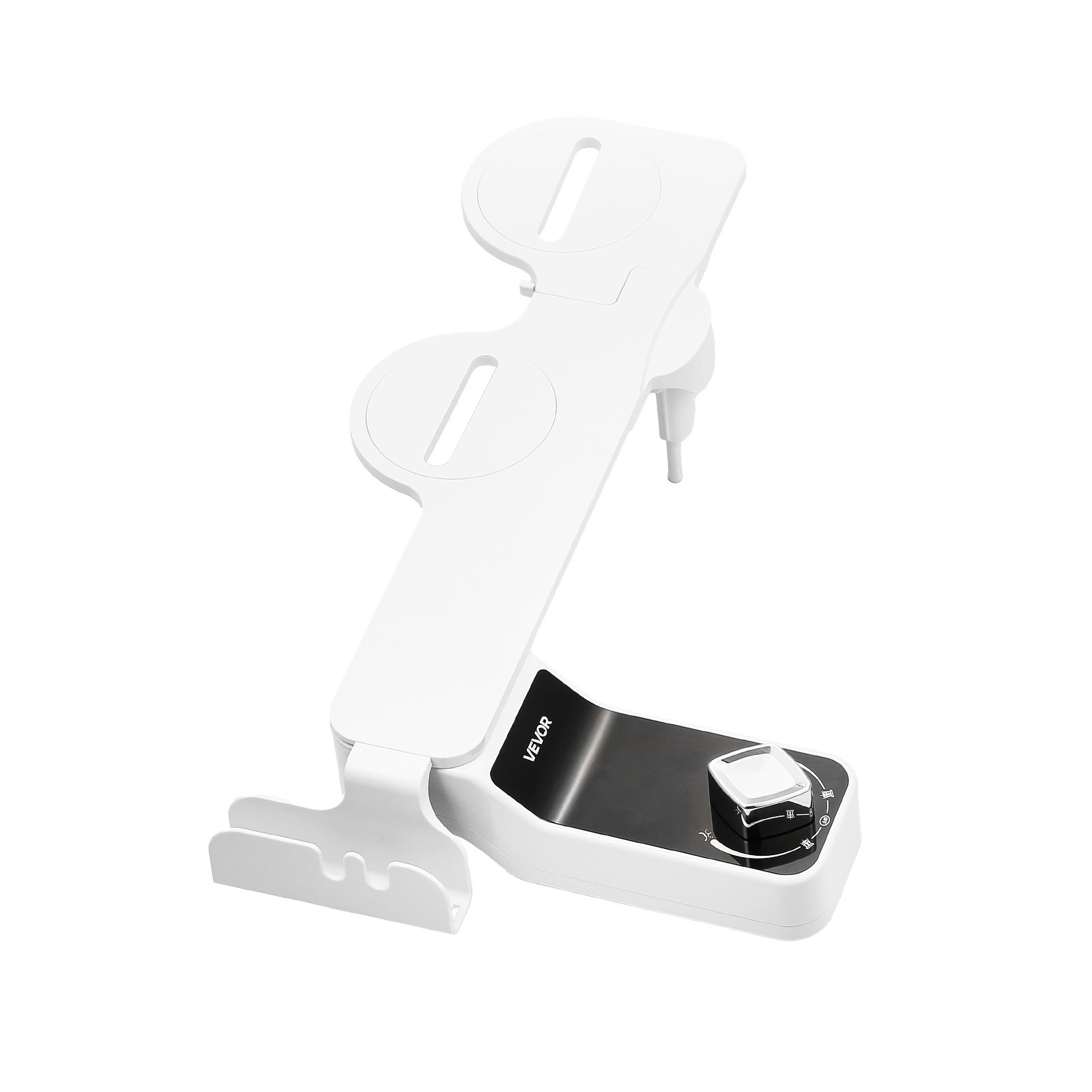 VEVOR Bidet Attachment for Toilet 0.3" Thin Dual Nozzles Adjustable Pressure
