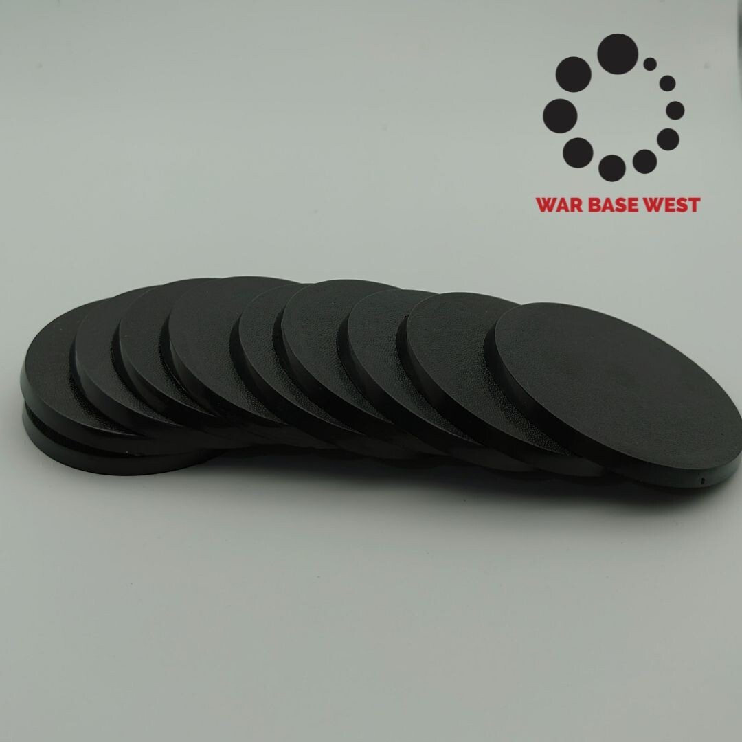 Lot Of 10 60mm Round Bases Used For Warhammer 40k & AoS GW Monstrous Bitz 60mm