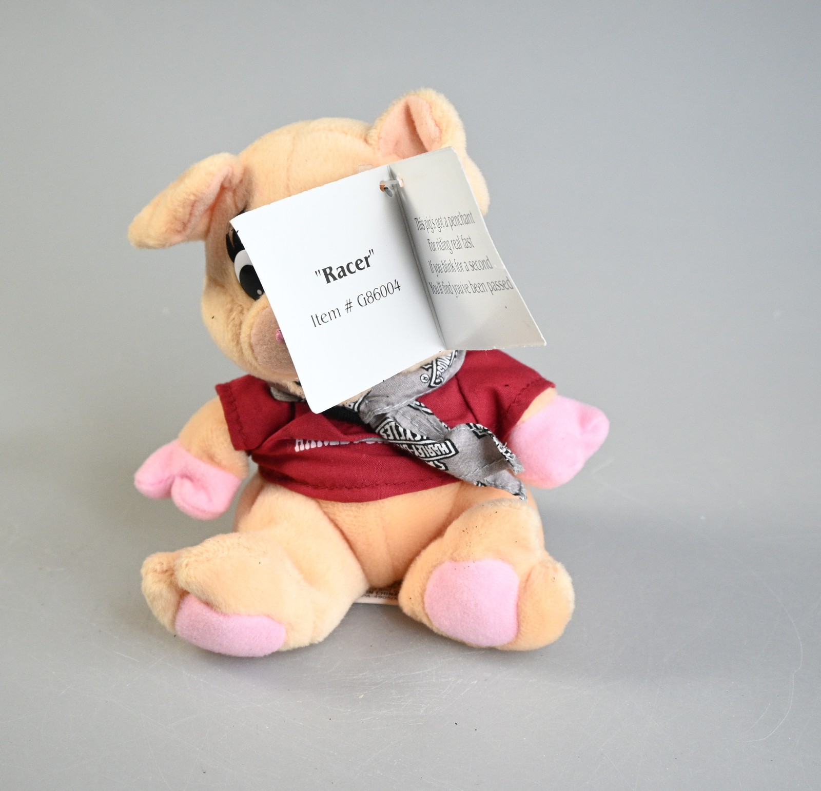 1997 Harley Davidson Bean Bag Plush Racer New With Tag