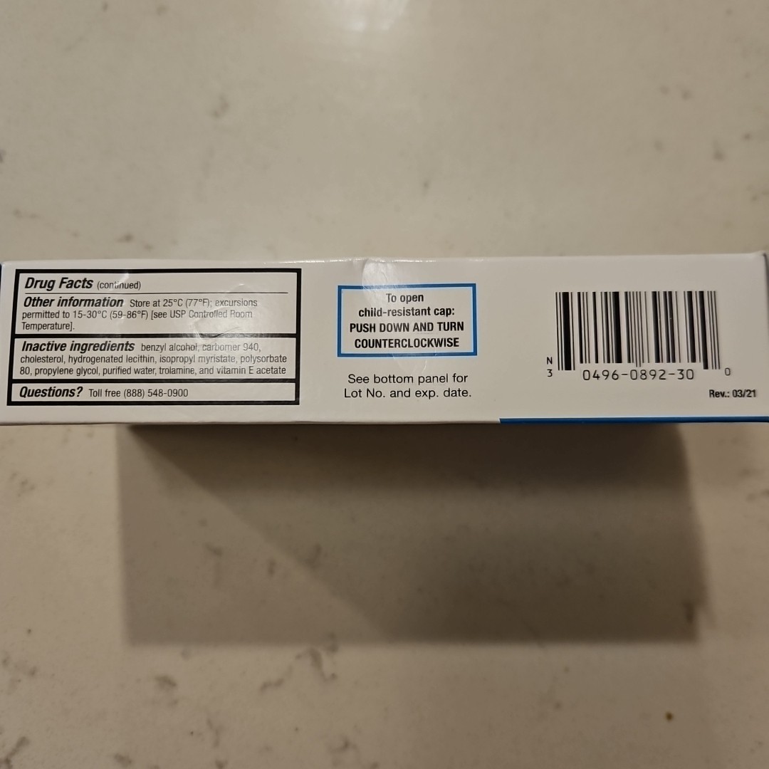 Recticare Anorectal Rapid Pain Relief Cream 30g Exp 06/2026+
