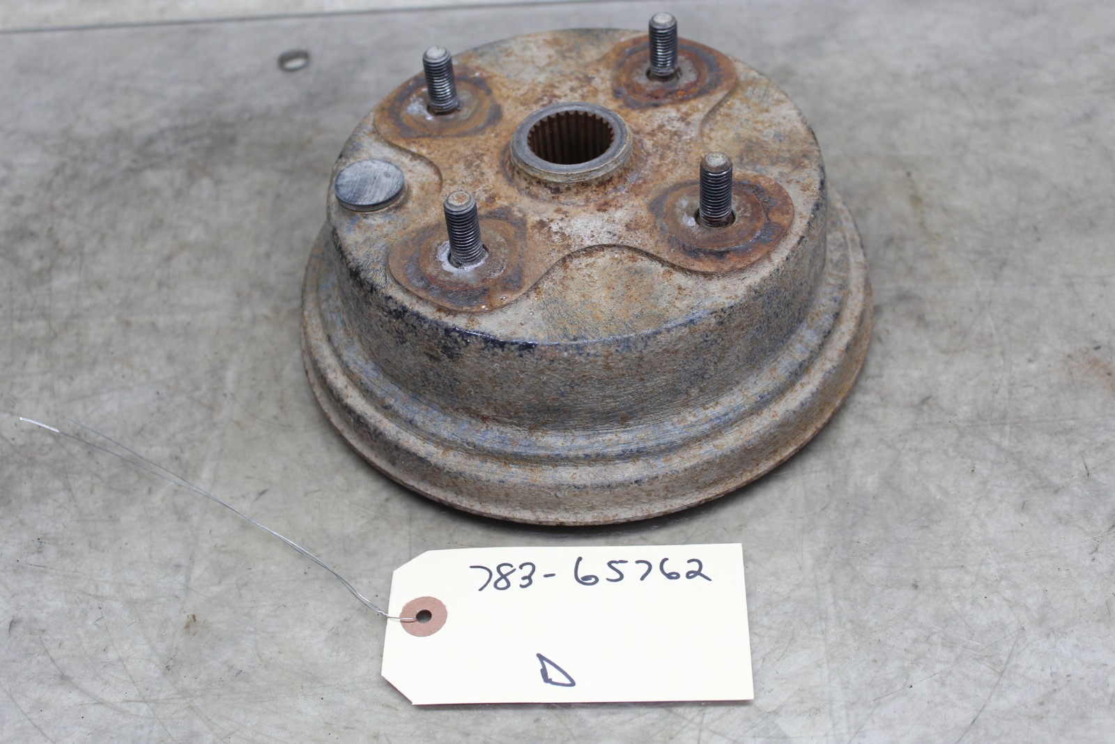 89-98 Yamaha Big Bear 350 93-98 Kodiak 400 Oem Left Or Right Front Brake Drum