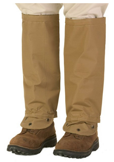 Turtleskin SnakeArmor Reversible Snake Gaiters - Camo/Khaki with Storage Bag