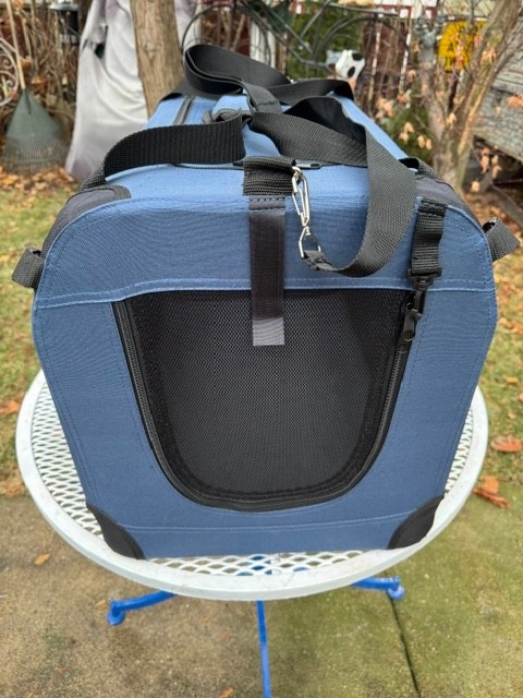 Prutapet Large 24" Pet Carrier Cats Sm. Med. Dogs Collapsible Travel Pre-Owned