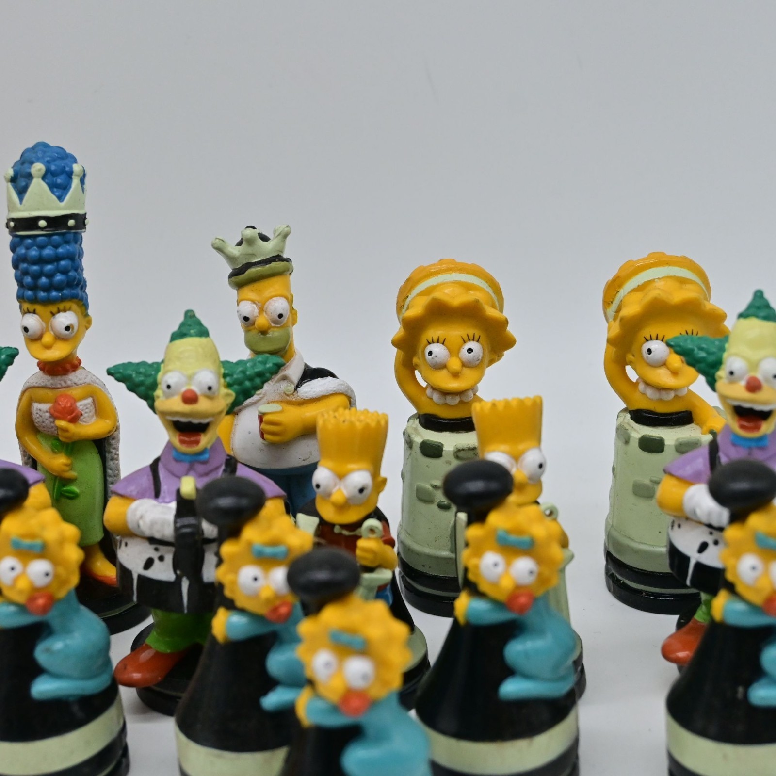 The Simpsons Themed Chess Set - Complete No Board