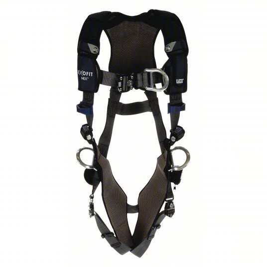 ⭐️ 3M DBI-SALA 1140123 LARGE Full Body Harness Vest Quick-Connect Buckles 420lb