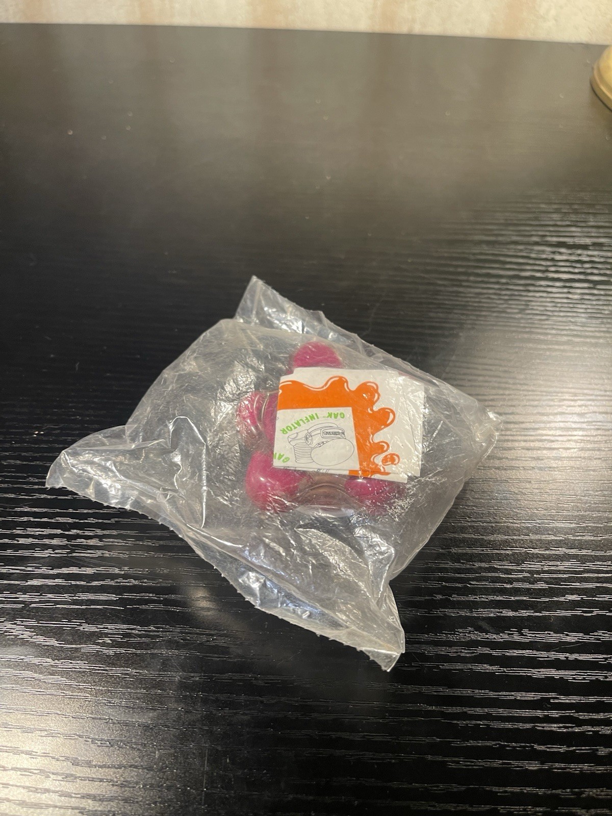 VINTAGE NICKELODEON GAK SPLAT Purple 90'S DRIED ORIGINAL PACKAGE RIPPED PLASTIC