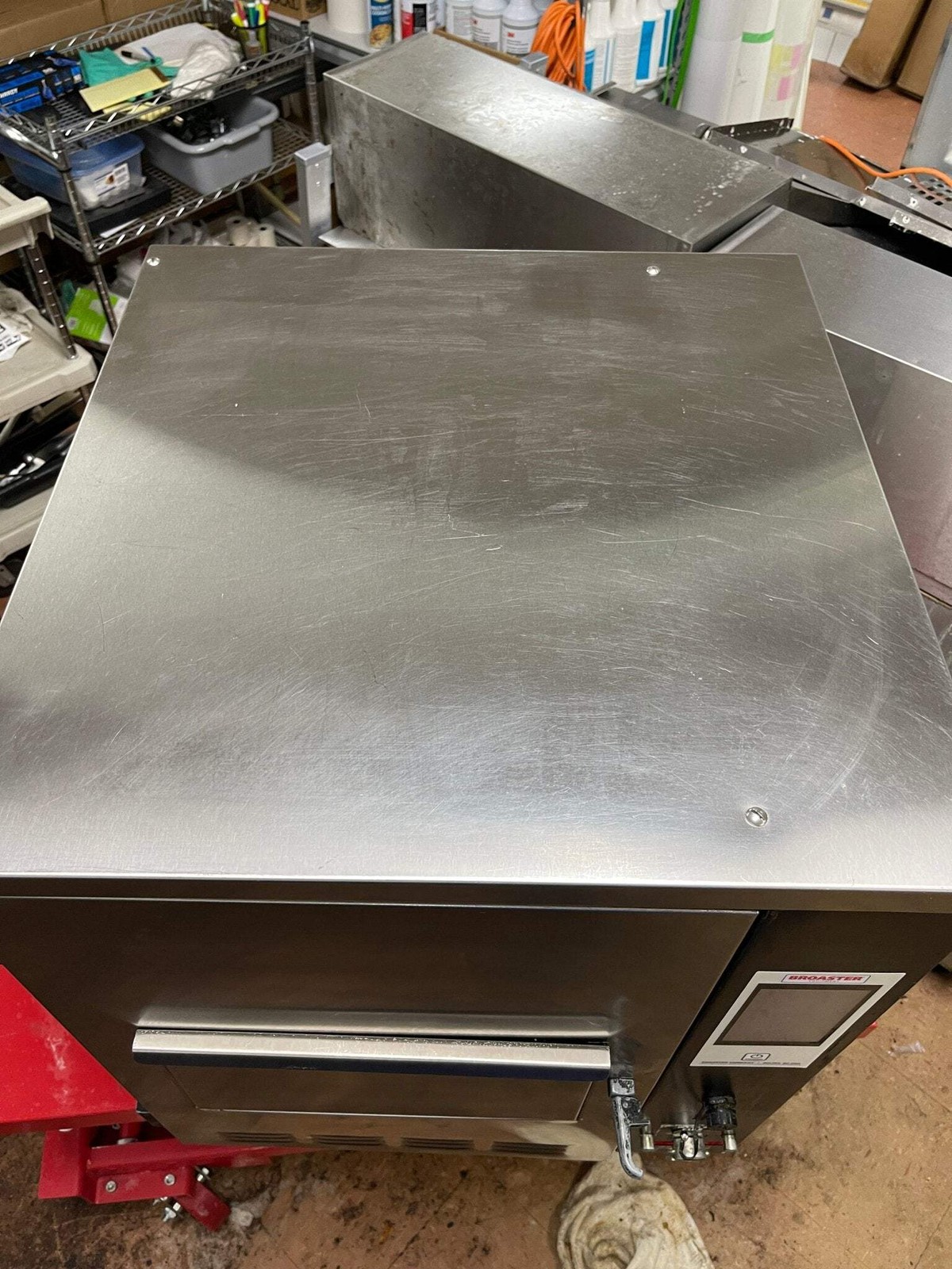 Used Broaster VF-3i SmartTouch 21lb Ventless Fryer with ANSUL System 120/208V 1P