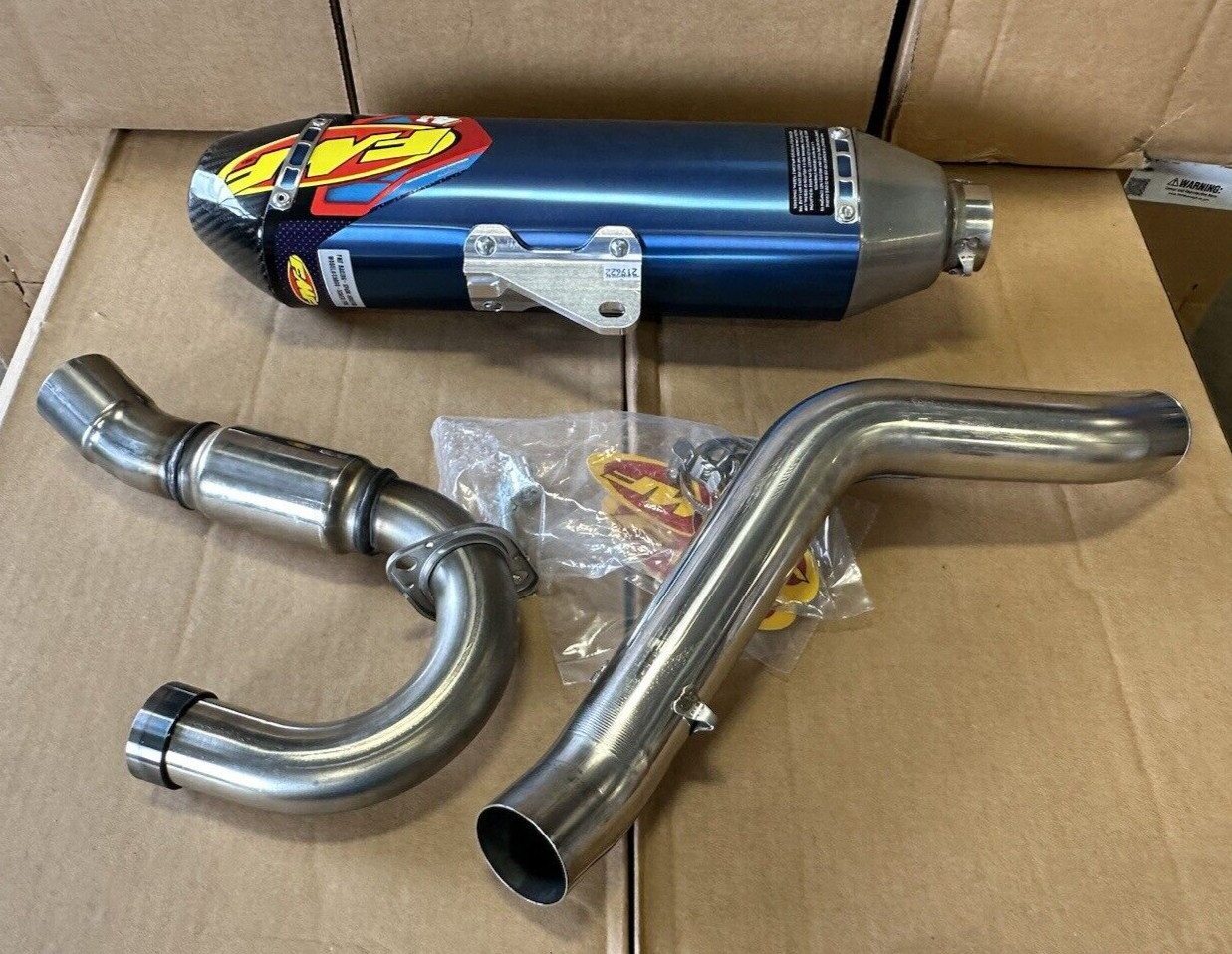 FMF Factory 4.1 Full Exhaust w/Powerbomb Head Pipe Yamaha YFZ450R 09-25 - 044401