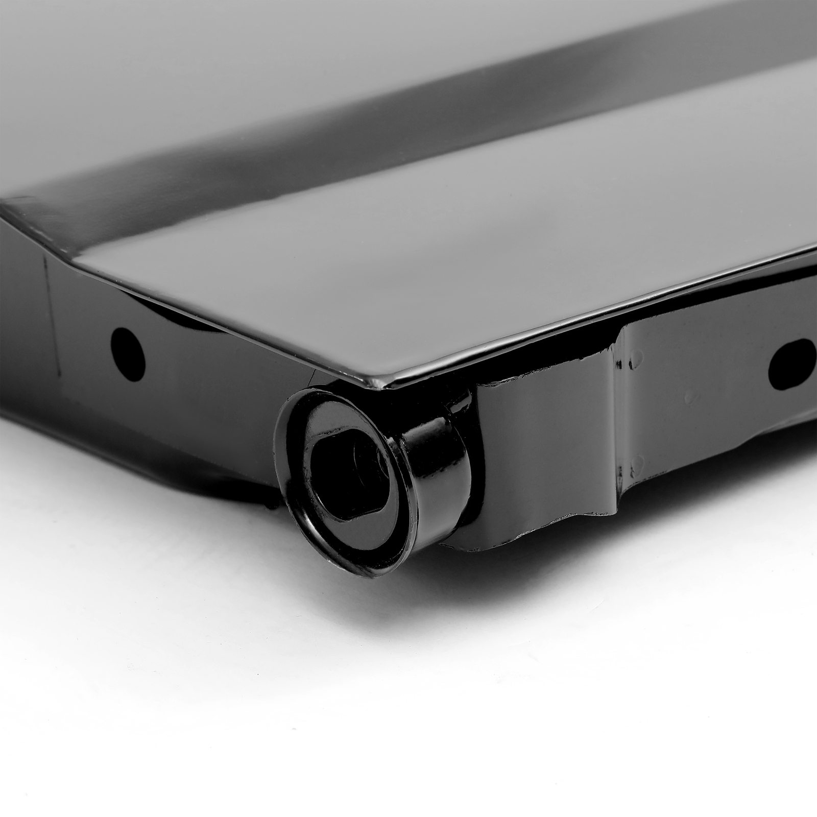 Black Tailgate Assembly For 2014-2019 2015 2016 Chevy Silverado Sierra W/ Assist