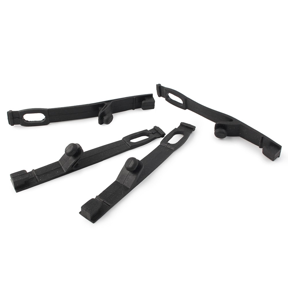 4X Headlight Rubber Straps For Dirt Bike Motorcycle Headlight Fix Brackets Strap