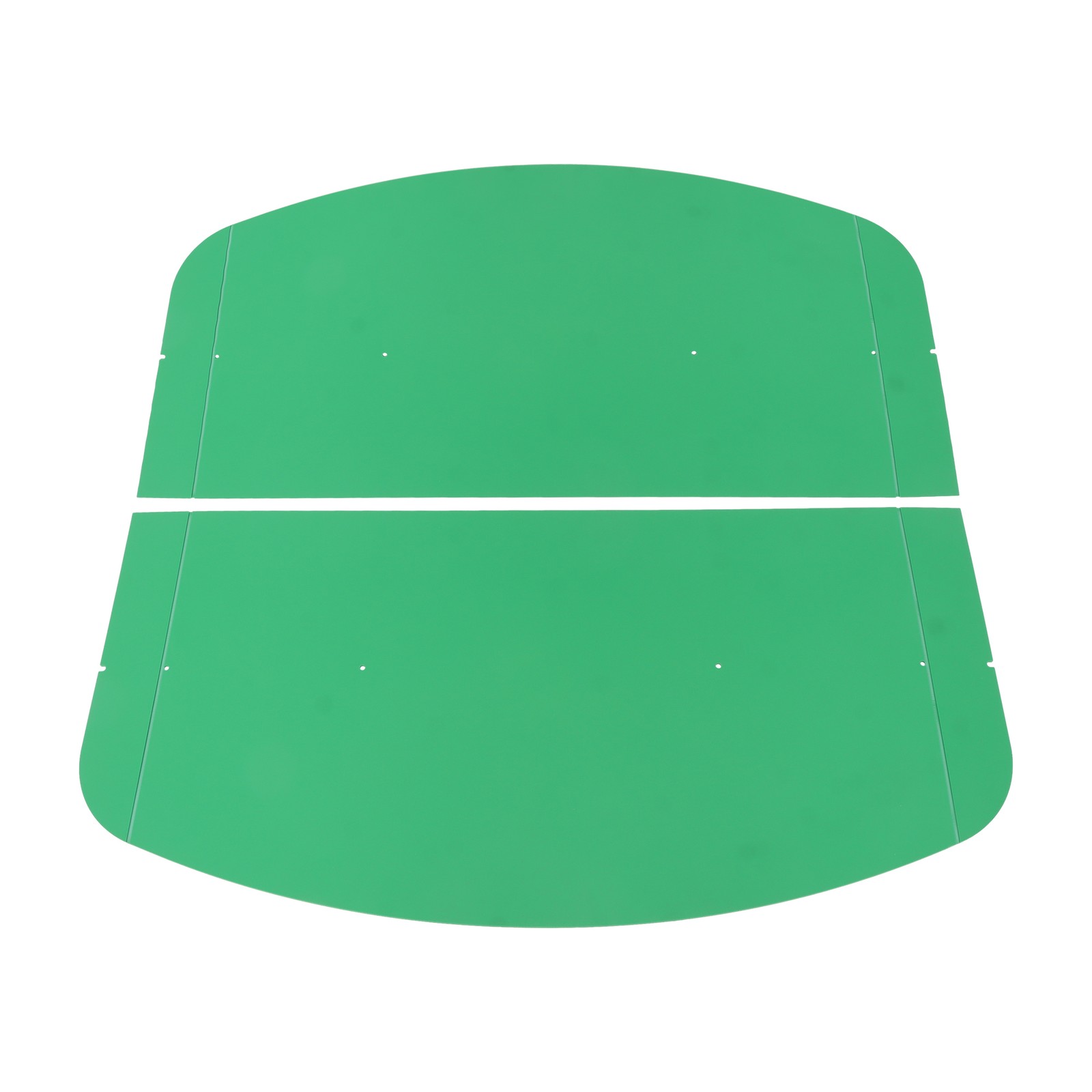 For John Deere 2" x 2" or 2" x 3" ROPS Tuff Top Tractor Canopy 52" X 52" Green