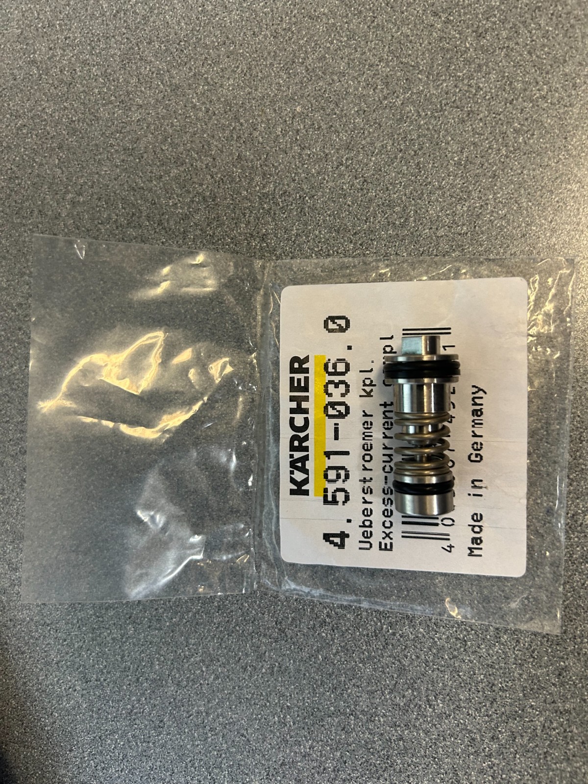 OEM Karcher Replacement 4.591-040.0 Unloader Spill Valve Assembly 4.591-036.0