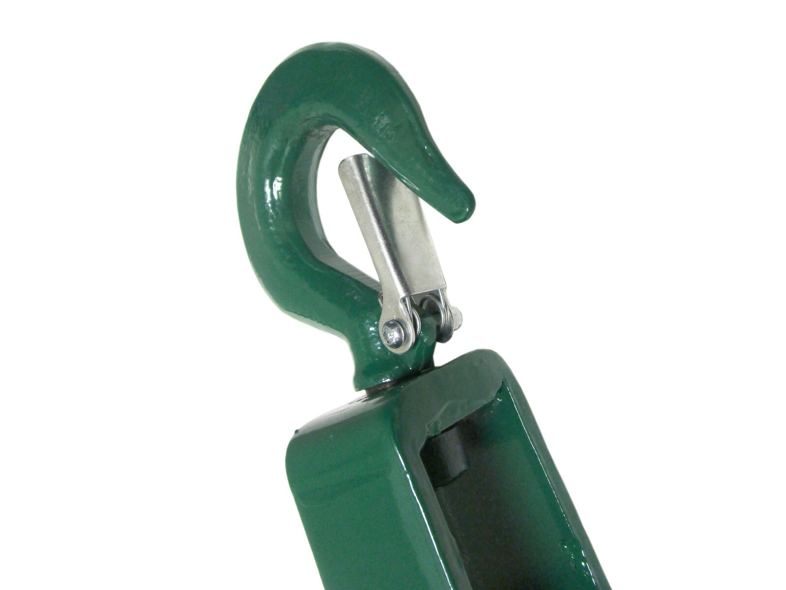 Gin Block Pulley 12" for 7/8" & 1" Rope with Grease Fitting 1,000 LBS Hook