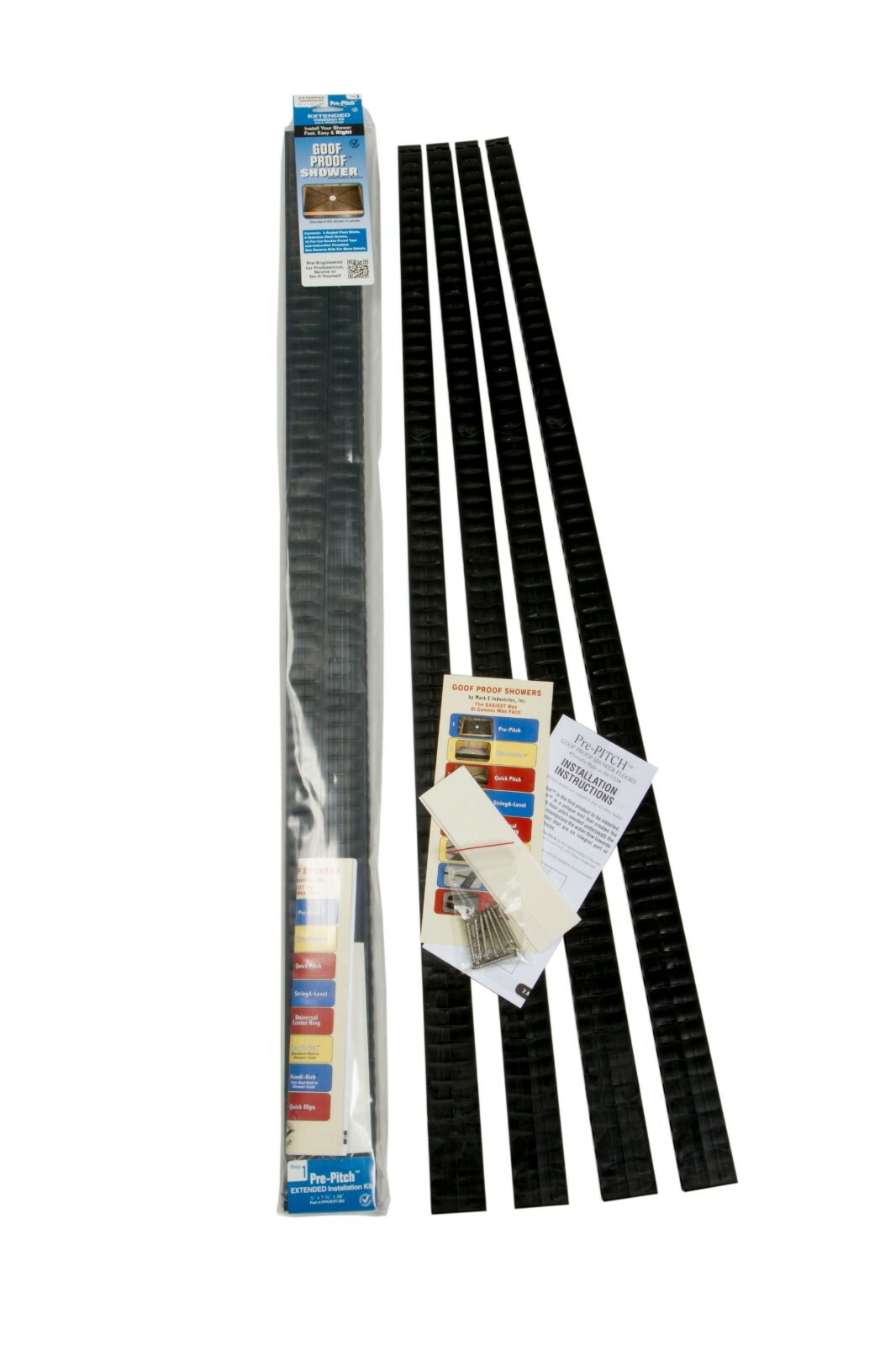 Pre-Pitch EXTENDED Kit EXT-202 (4 sticks) "Goof Proof Shower" Mark E Industries