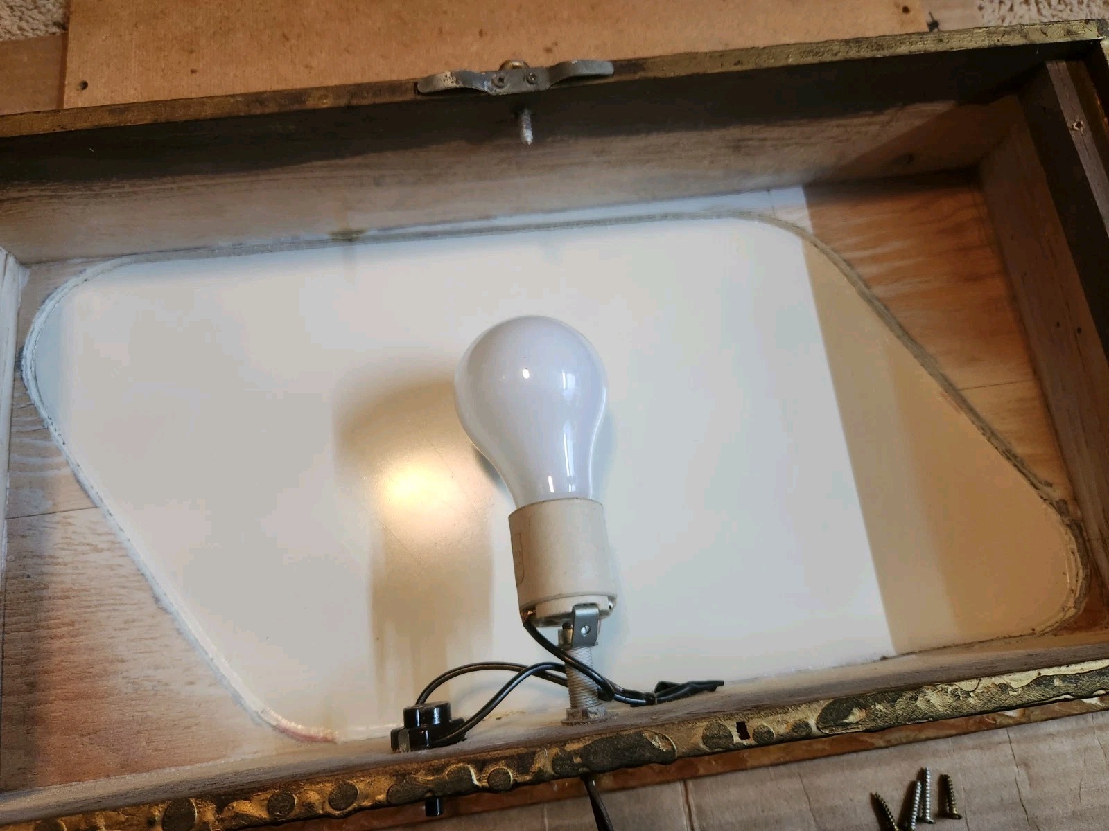 Vintage Coca-Cola Light Up Sign Original Store Display Used