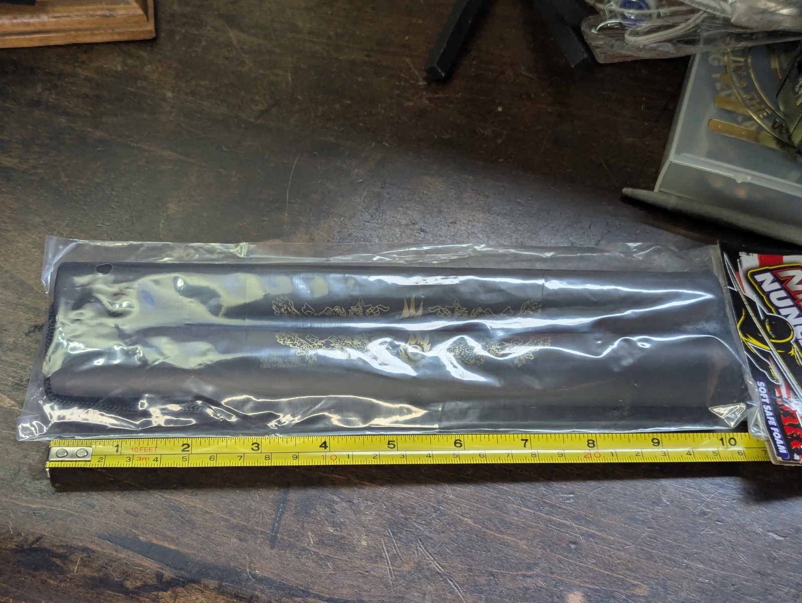 Ninja Nunchucks (Soft Safe Foam) NEW Halloween Karate Accessory 10" SEALED Toy