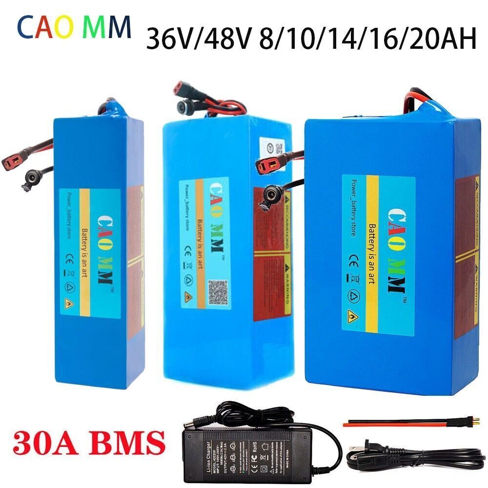 36V 48V 8AH/14AH/16AH/20AH Battery for 200W-1500W Ebike Electric Bicycle Bike