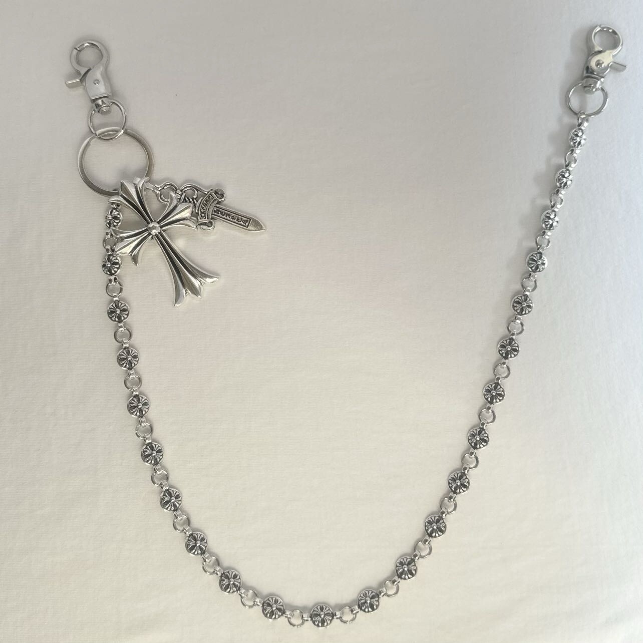 Cross Pants Chain for Men Women,Jeans Chain,Keys Chain,Biker Wallet Chain