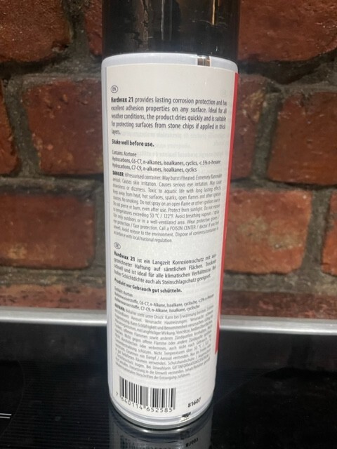 WAXOYL Hardwax 21 satin black ULTIMATE SUPER DUTY 16.9 oz 3 cans