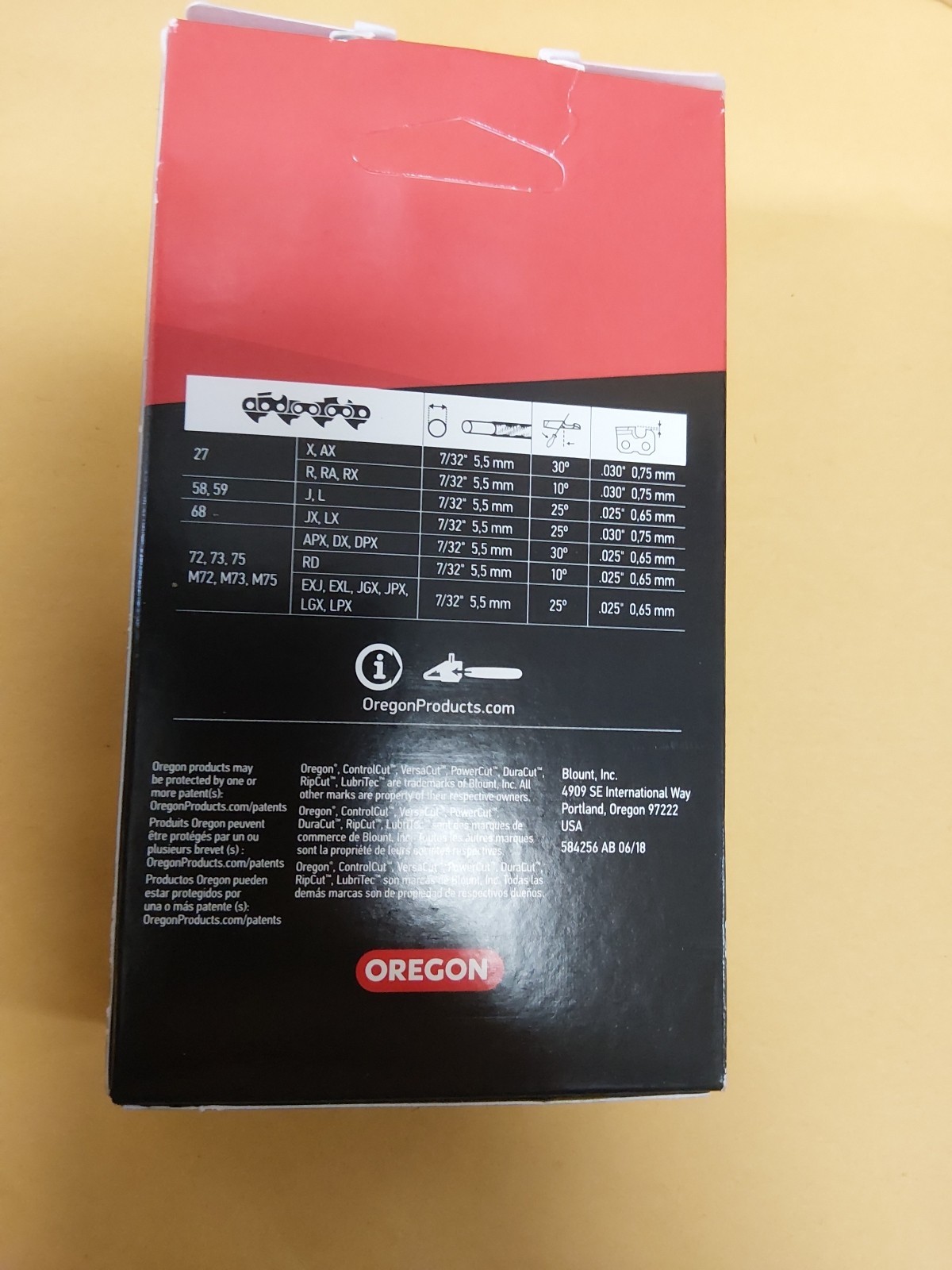 Oregon 72LPX072G Chain 20" 3/8 .050 NEW,T1