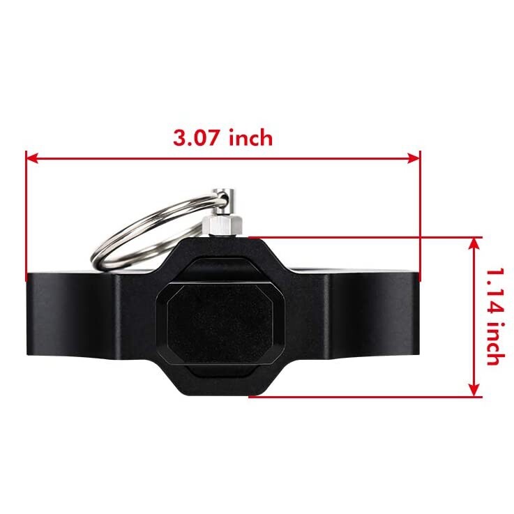 2pcs 1.75" to 2" Mount Bracket Rollbar Cage LED Whip Light Flag Pole For UTV Atv