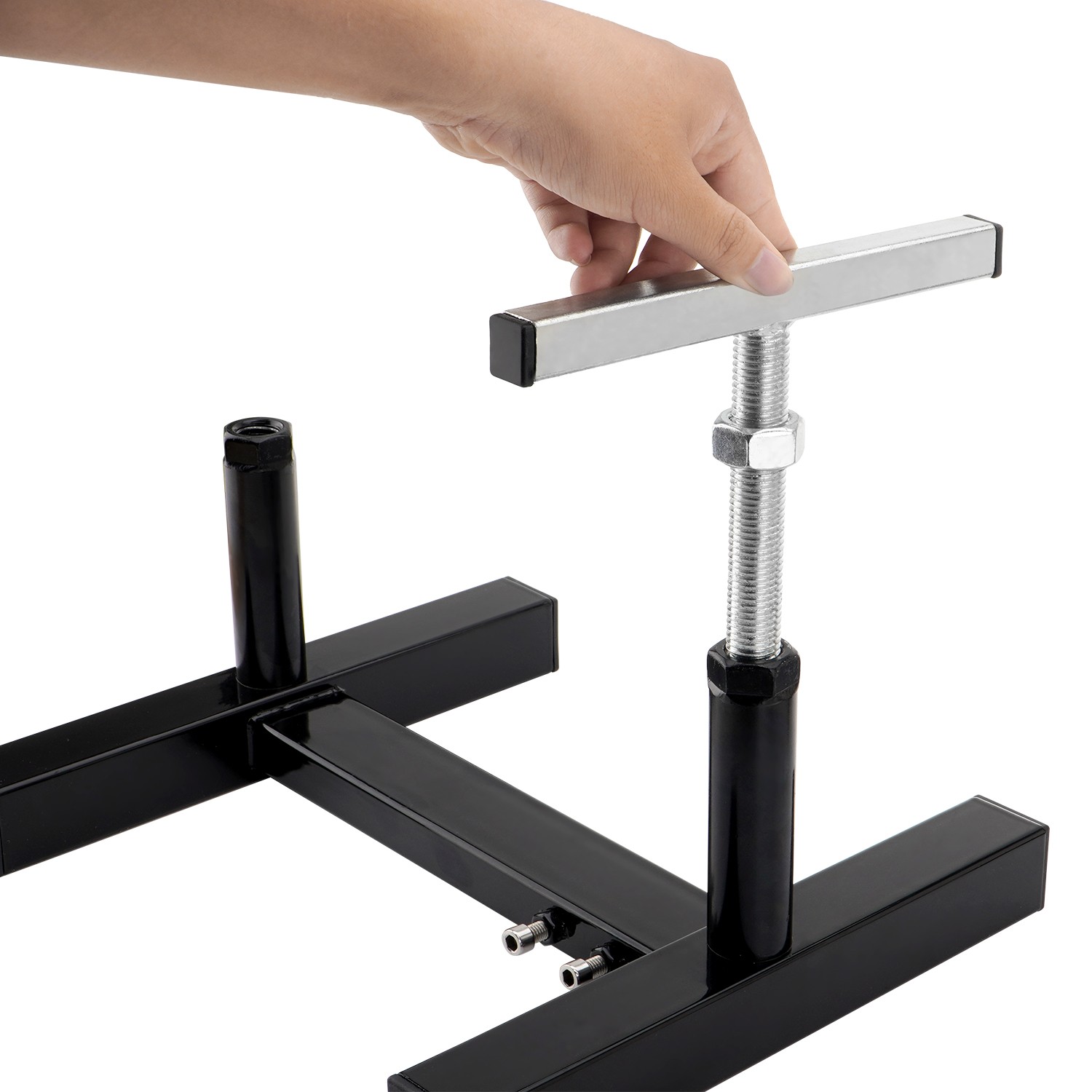 Adjustable Motorcycle Engine Stand 50-500cc Dirt Bike Motocross Repair Rebuild