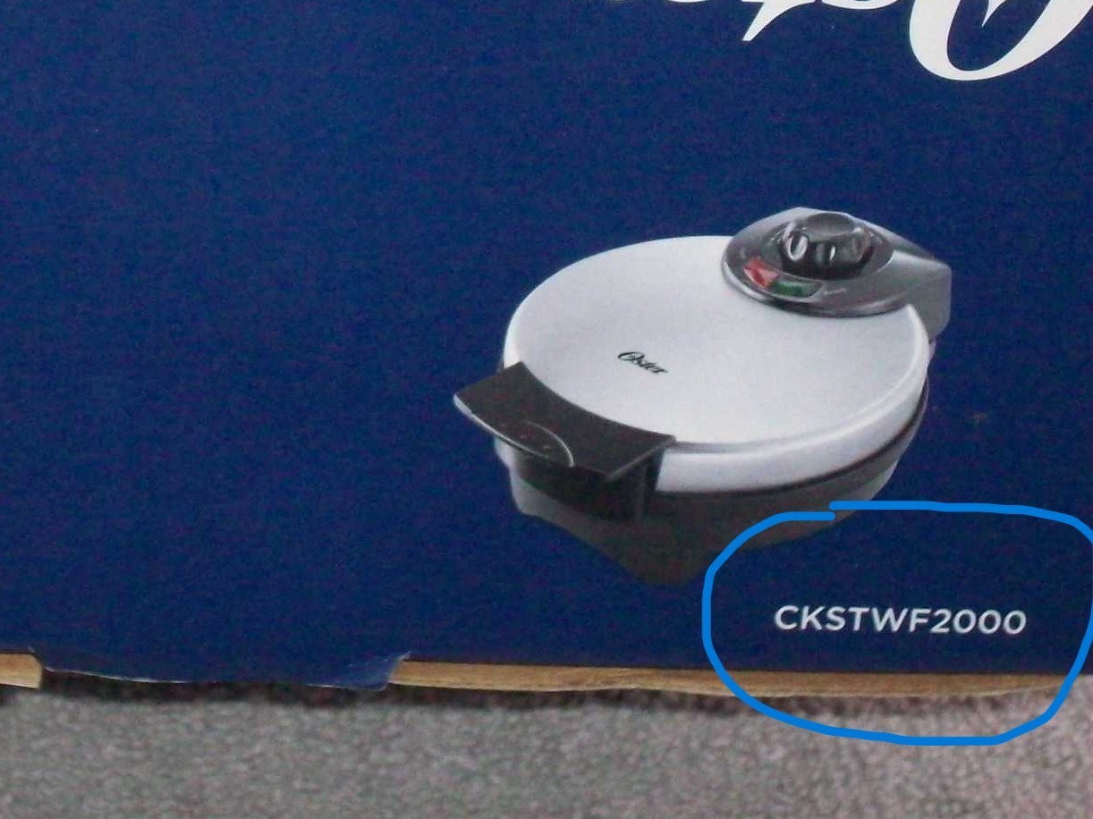 OSTER Belgian Waffle Maker – New – Open Box