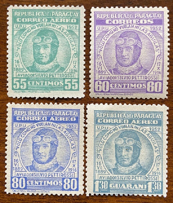 Paraguay Stamps Scott Catalogue #477, C202-204 MNH!  Low Shipping!