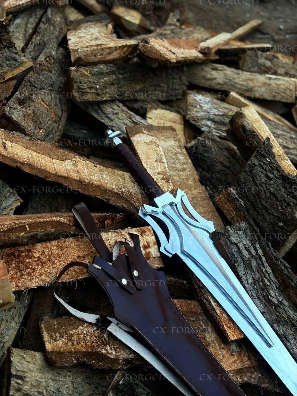 Legendary Power Sword 41" Handmade HeMan Fantasy Stainless Steel Cosplay Replica