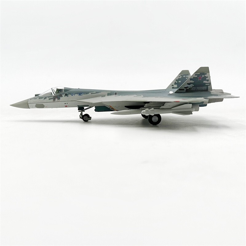 Wltk Russian Air Force Sukhoi Su-57 Felon #01 Stealth Fighter 1/72 Diecast Model