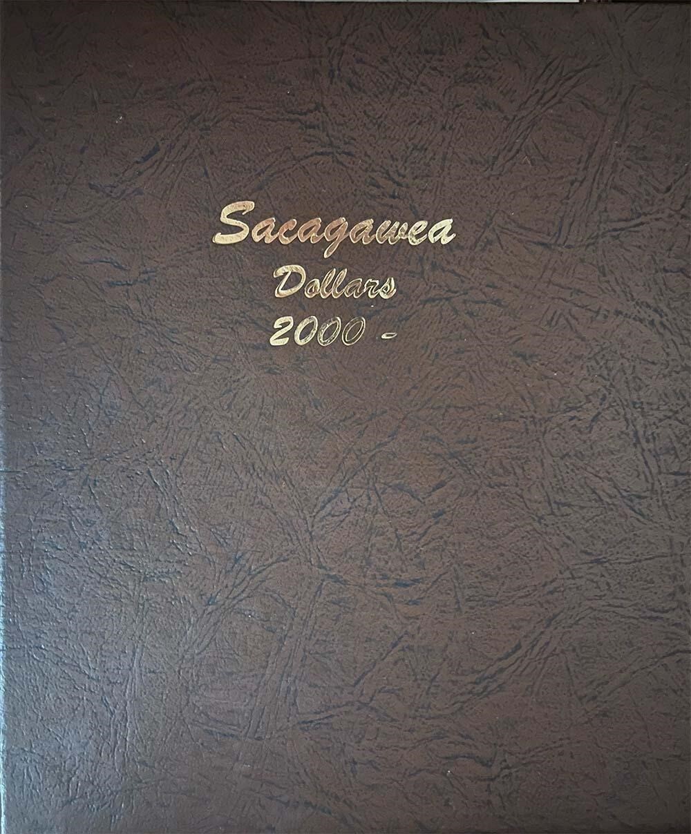 Dansco New Album 7183 For Sacagawea Dollars 2000 P 2031 D Long Term Storage
