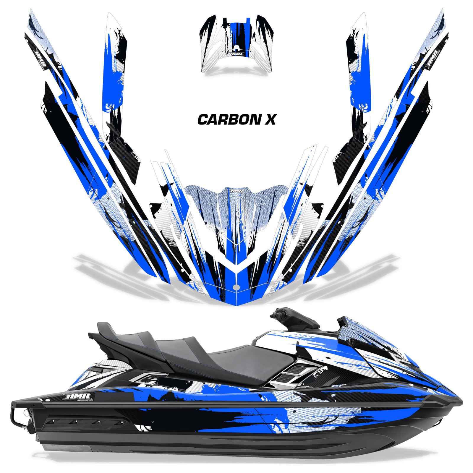 Graphics Decals Stickers for Yamaha FX Cruiser/SVHO 12-18 CARBONX U