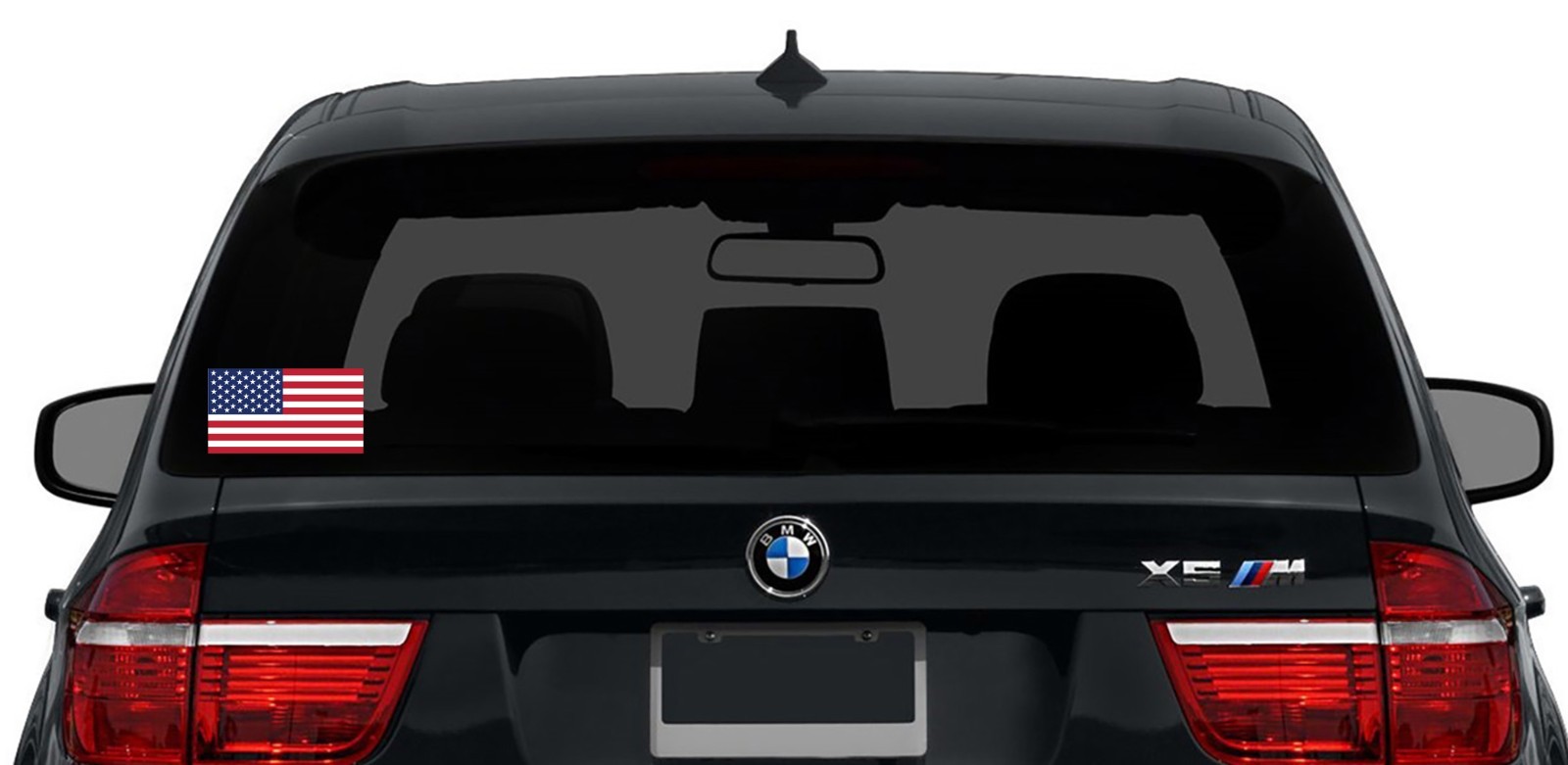 American Flag USA Sticker Vinyl Decal Multiple Sizes window door helmet wall