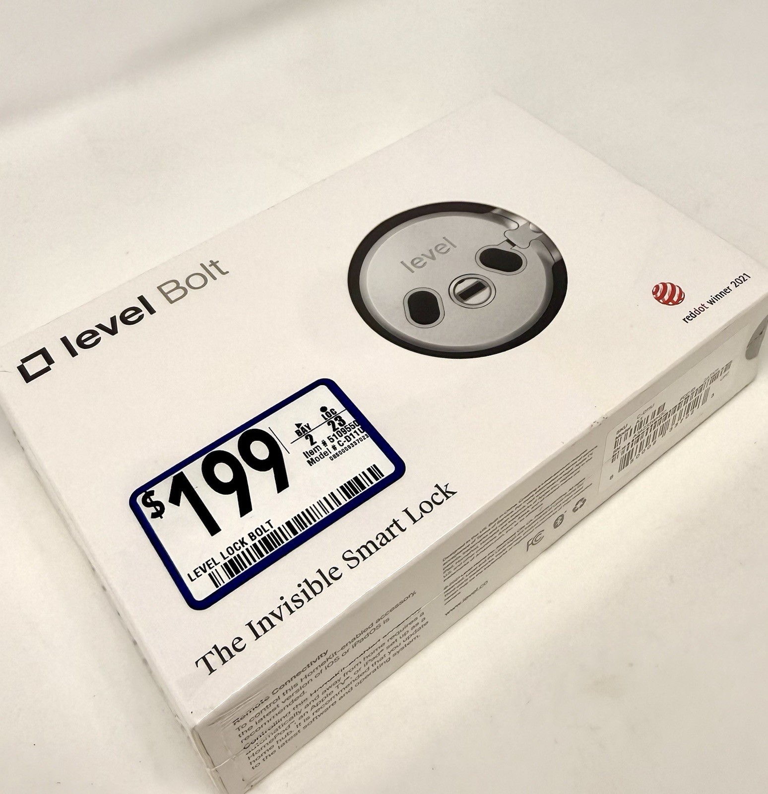 Level Lock Bolt Wi-Fi Smart Deadbolt Lock C-D11U-A3 Internal Replacment *SEALED*