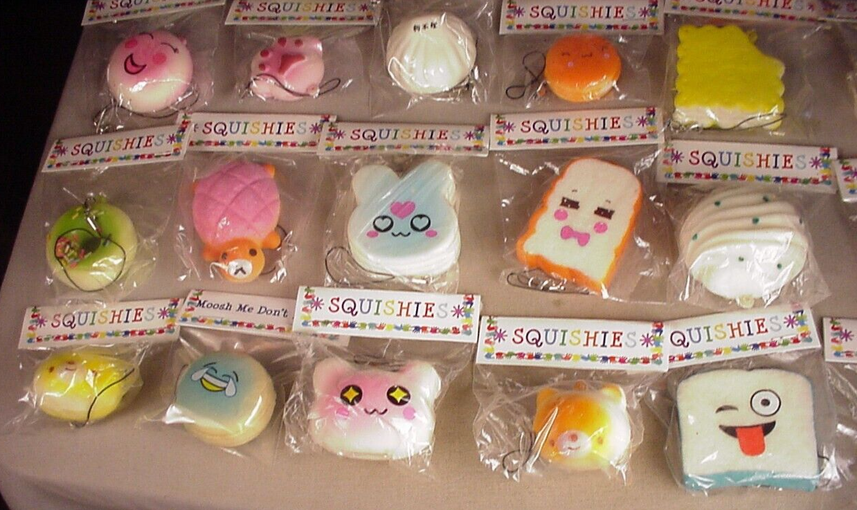 Squishy Toys Foam Squishies Toy 50 pc retailer pack USA In Stock Wholesale ADHD